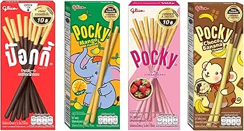 Amazon.com: Pocky Variety Pack (Set of 4 Flavours: Original